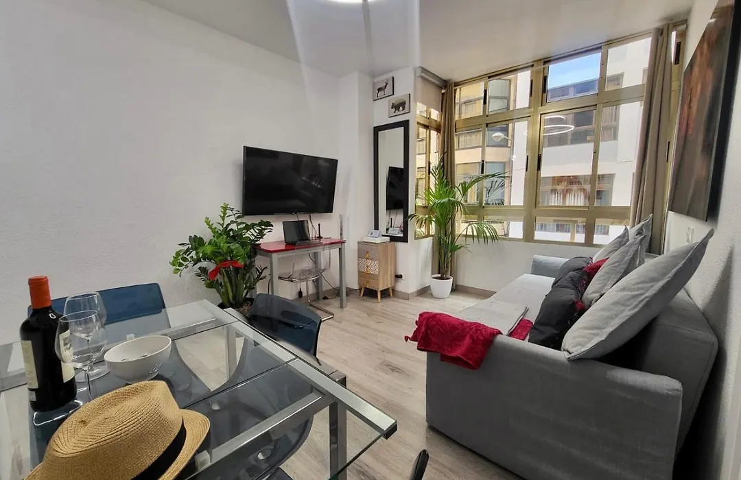 2 Bedrooms Flat 50 Mts Away From Las Canteras Beach-1