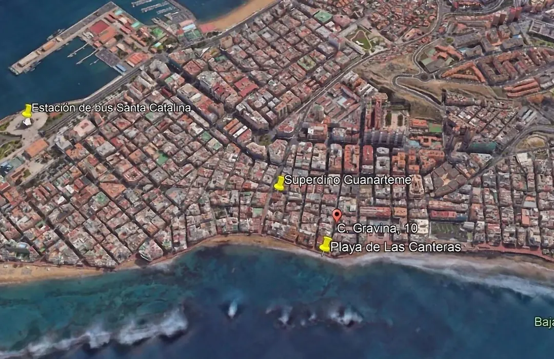 Flatguest Las Canteras Beach 10 + Wifi + 5 Pax-1