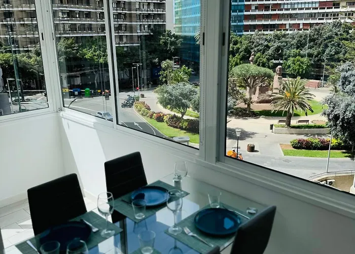 Vistas Plaza España centro ciudad Las Palmas