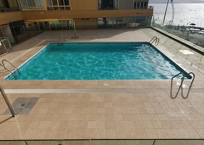 Apartamento Isamaría Terraza y Piscina en la playa Las Palmas de Gran Canaria